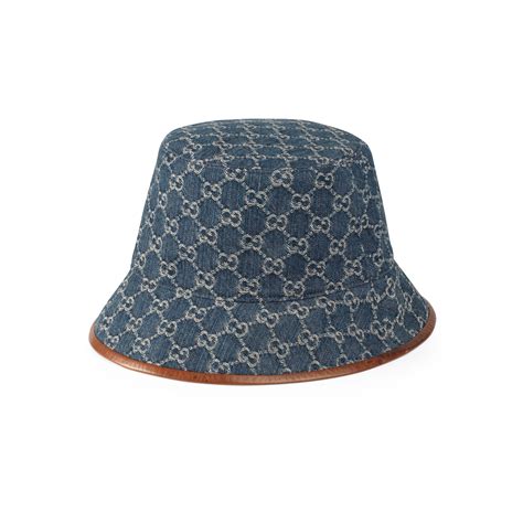 navy blue gucci bucket hat